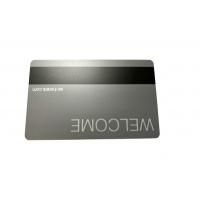 China Programmable Black Magnetic Stripe Card Printed Hotel Key Card for sale