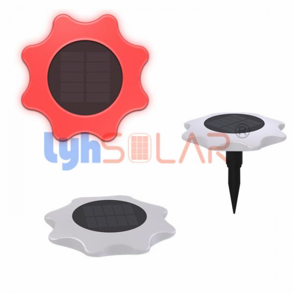 Quality 16 Colors Solar Powered Backyard Lights With 2000mAh Battery For Garden Lighting for sale