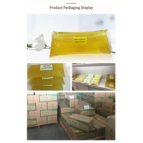 Quality SBS Rubber Hot Melt Adhesive Slight Smell Light Yellow Solid for sale