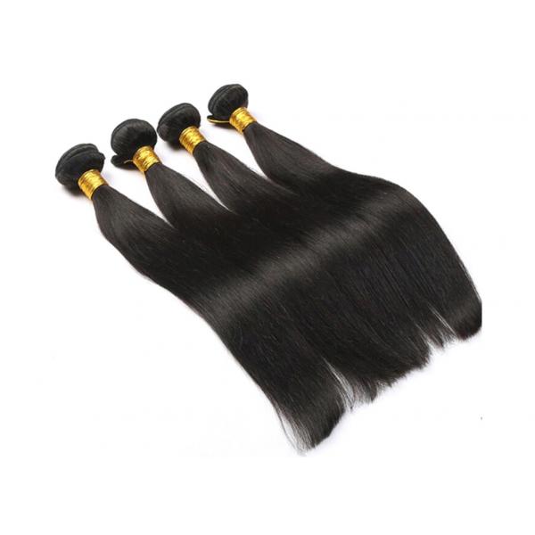 Quality Silky Straight Wave Real Brazilian Human Hair Weave Clean Without Lice Or Knots for sale
