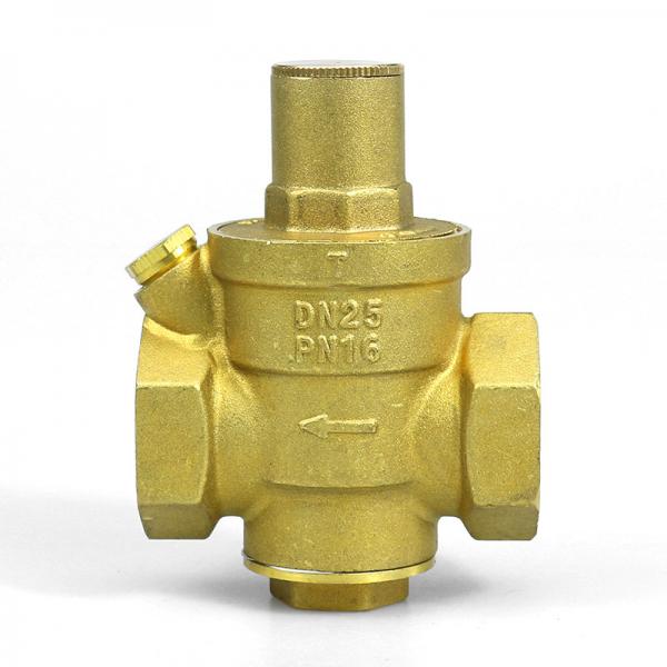 Quality Brass Pressure Reducing Regulating Adjustment Valve Threaded Connection for sale