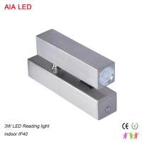 China Adjustable modern 30degree 3W LED wall light/led reading light for hotel factory