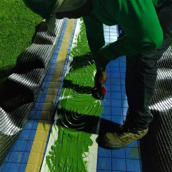 Quality Custom Shock Pad Underlay For Artificial Grass World Rugby Certified for sale