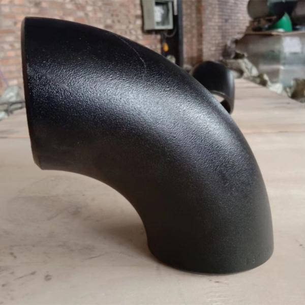 Quality MS SCH 40 Butt Welded Elbows ASME B16.9 1.5D Long Radius 90 Degree Bend for sale