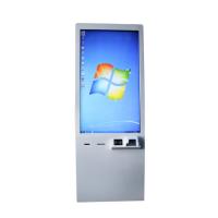 China Floor Standing Self Service Payment Kiosk Touch Screen Terminals 350 Nits Brightness For Bank factory