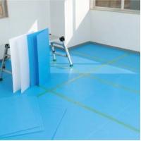 Quality Waterproof PP Coroplast Sheet 2mm 3mm Correx Floor Protection Roll for sale