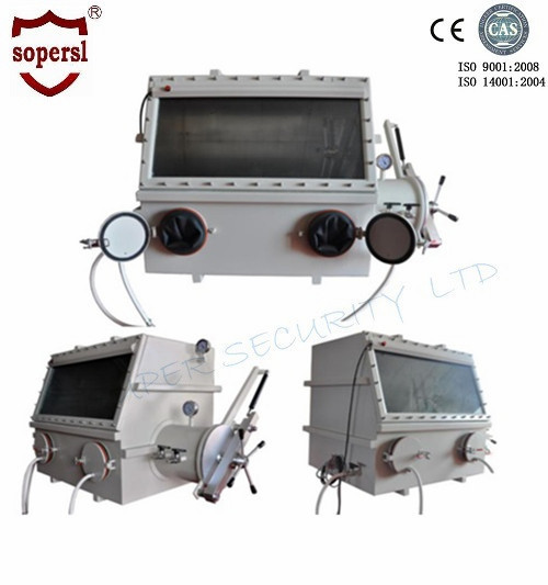 Quality Stainless Steel Laboratory Glove Box / Anaerobic Glove Box Medical Equipment for sale