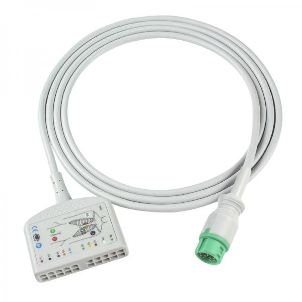 Quality Mindray ECG Trunk Cable 0010-30-42721 12Pin Pediatric EKG Cable for sale