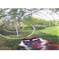 Quality Hand Woven Stainless Steel Cable Netting Wire Mesh Security For Zoo for sale