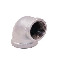 China Flange Connection Galvanized Carbon Steel Pipe Fittings Metal Elbows with Materials for sale