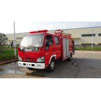 Quality ISUZU Emergency Rescue Dry Powder Fire Truck With Foam Combination for sale