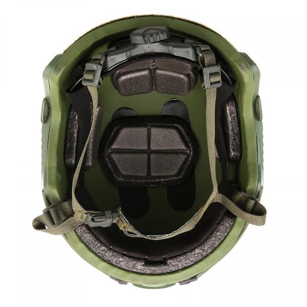 Quality NIJ Level IIIA Camouflage Kevlar Ballistic Helmets Fast Bump for sale