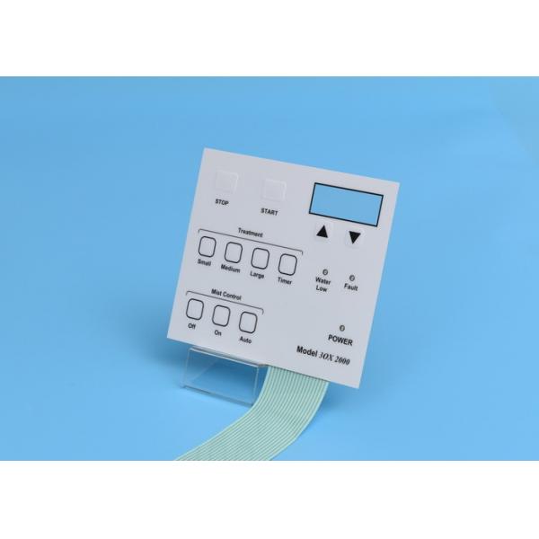 Quality Metal Dome Backlit Membrane Switch Custom Color With Multiple Embossing Keys for sale