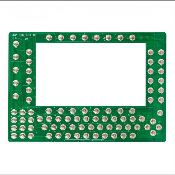 Quality Metal Dome PCB Membrane Switch PET Material Keypad Keyboard for sale