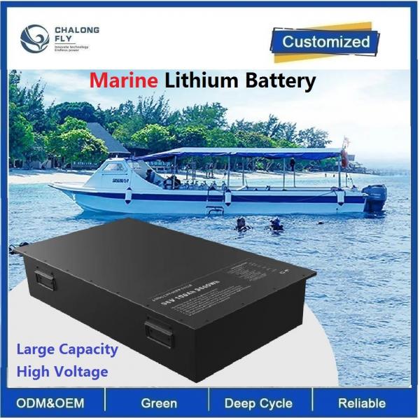 Quality CLF OEM ODM LiFePO4 EV Lithium Battery Pack Waterproof 96V 120V 360V 100ah 200Ah For Marine Boat Ship EV High Voltage for sale