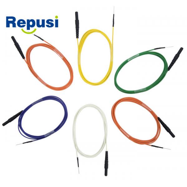 Quality REPUSI Subdermal Needle Electrodes For IOM 0.4mm Diameter /1.5M Lead for sale