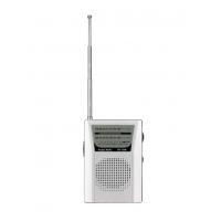 China ABS Pocket Am Fm Radio Built In Speaker Built In Antenna Compact Am Fm Radio 3.5MM jack factory