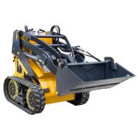 Quality Multifunctional Air Cooled Hydraulic Crawler Skid Steer Loader With Attachments for sale