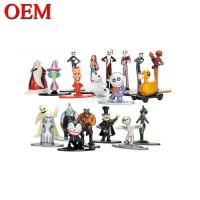 China Customized Christmas Cake Topper Toys Set OEM Birthday Party Cupcakes Figurines Bobble Heads Toy Doll Set factory