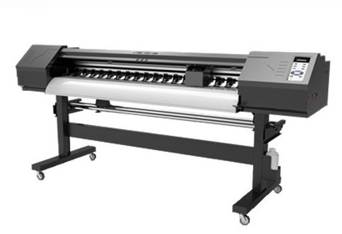 Quality 1800mm Eco Solvent Printer 3.5PL Ink Droplet With Maintop RIP System for sale