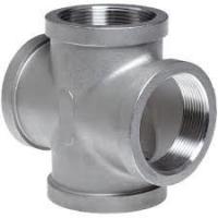 China DN250 Cross Tee, Stainless Steel A182 F316 FNPT Class 3000 ASME B16.11 factory