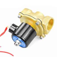 Quality High Pressure 24V 220V Water Solenoid Valve 2 Way Normally Closed for sale