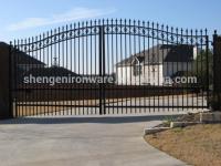 China wrought iron fence factory