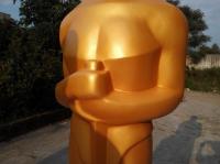 China Event party decoration large Oscar statue/sculpture with existing mold for sale factory