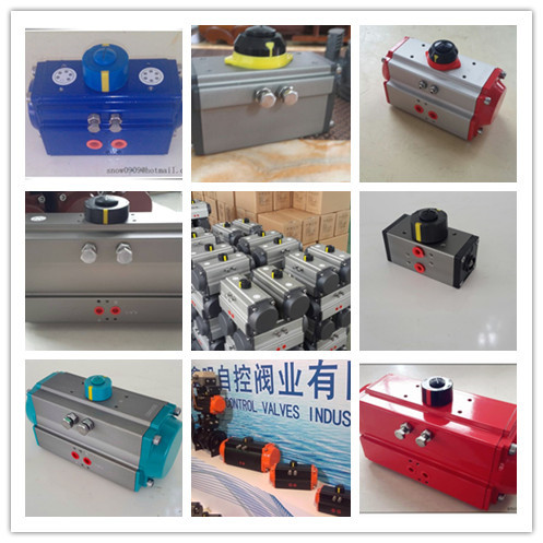 Quality Double Acting Pneumatic Valve Actuator Spring Return for sale