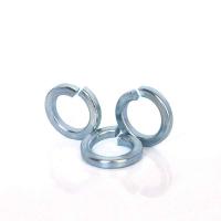 China Stainless Steel Split Ring Lock Washers M3-M20 Grade 4.8 Zinc Coated Washers factory