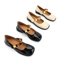 Quality Womens Flat Loafer Shoes Round Toe Comfortable With Leather Lining for sale