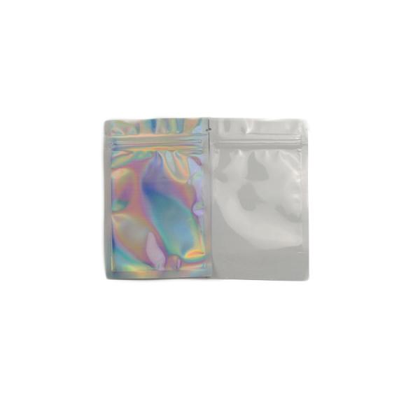 Quality Customized Colorful Face Mask Packaging , Small Mylar Bag Pouch With Tear Notch for sale