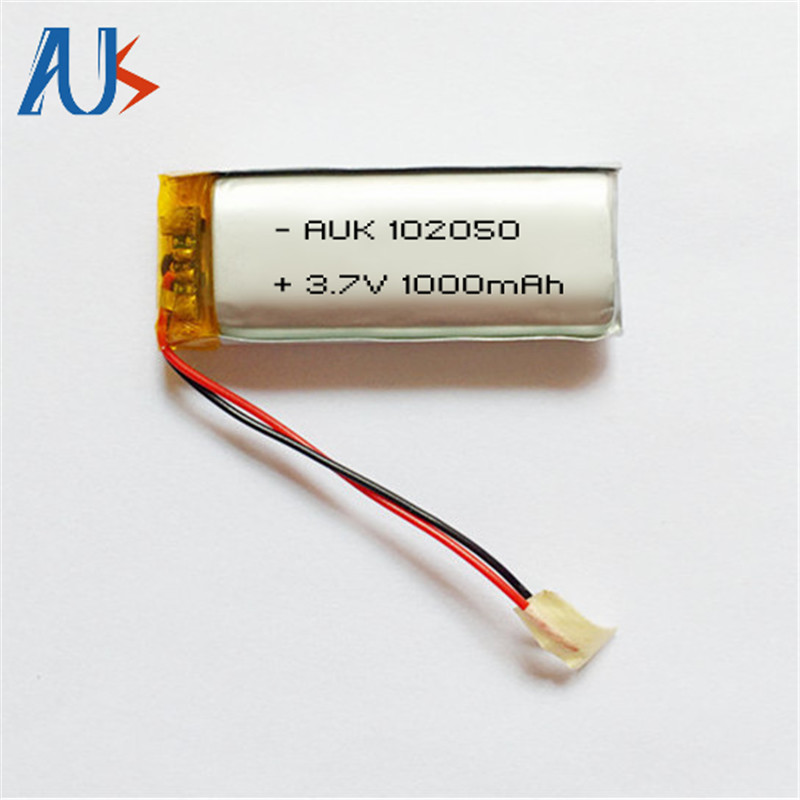 China Electric Lithium Polymer Battery 3.7V 1000mAh 102050 Battery MSDS factory