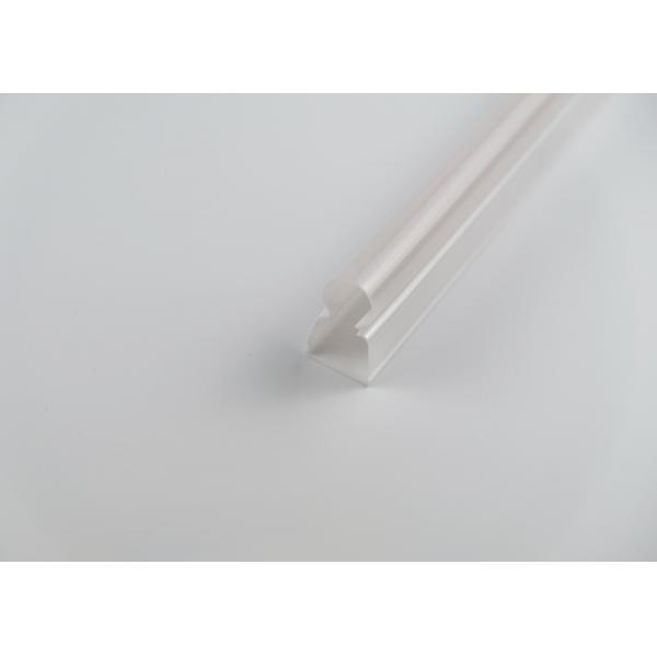 Quality Rigid Polycarbonate LED Profile Diffuse , Custom Color Plastic Extrusion for sale