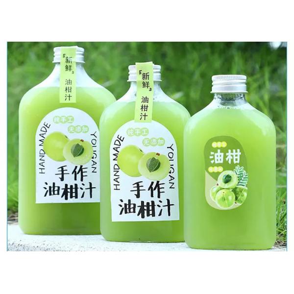 Quality Leakage Proof Milk Tea Bottles 350ml 250ml Plastic Juice Bottles for sale