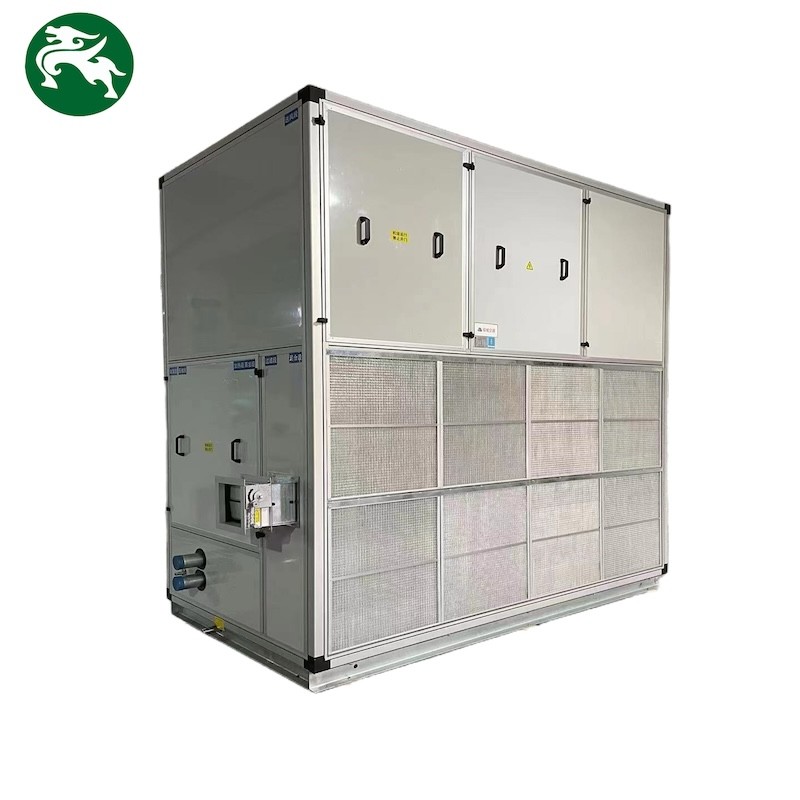 China Direct Expansion Laboratory Air Handling Unit Custom Building Fresh Air Packaged Rooftop Air Conditioner factory
