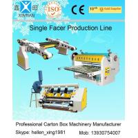 china Single Facer Line Shaft Corrugated Sheet Cutter Width 1600mm 0 - 100 m / Min