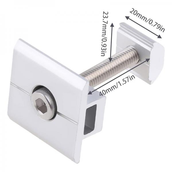Quality 3.0mm-4.5mm Stainless Steel Solar Mounting Clamps High Performance for sale