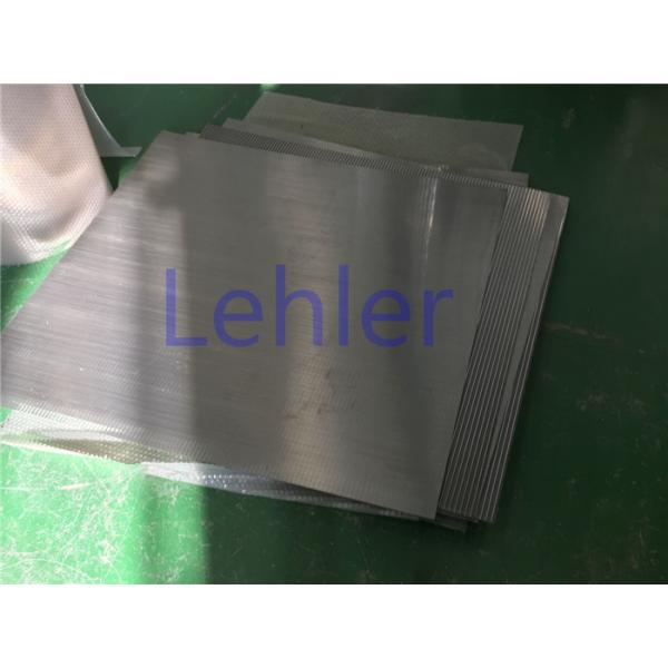 Quality Flat Panel Wire Slotted Screen With Smooth Filtration Surface For Solid - Liquid for sale
