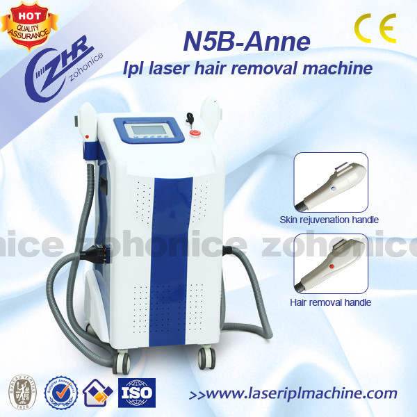 Quality Salon Vertical IPL Hair Removal Machines Intense pulse light For Pore Clean for sale