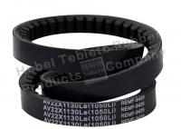 China 550-3550mm Cogged V Belt , Toothed Rubber Drive Belts OEM Service factory