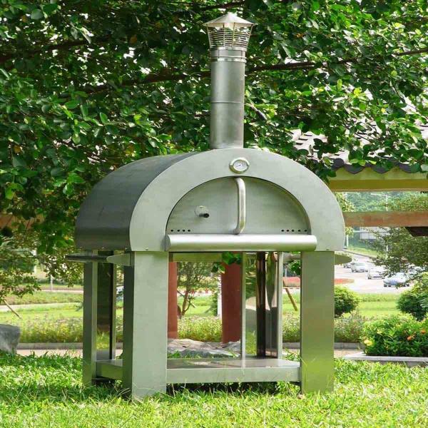 Quality Stainless Steel Wood Fired Pizza Oven for sale