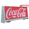China High Brightness P5 LED Taxi Top Advertising Double Sides 5000 Cd/sqm factory