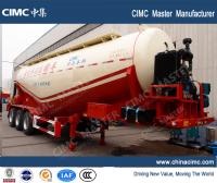 China CIMC 40cbm bulk cement trailer, bulk cement trailer for sale factory