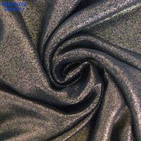 China F5308-TJ lady fashion polyester chiffon gold pressed finihsing factory
