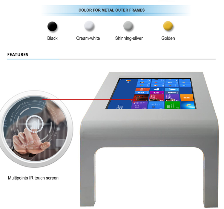 43 Inch PC Multi Touch Table