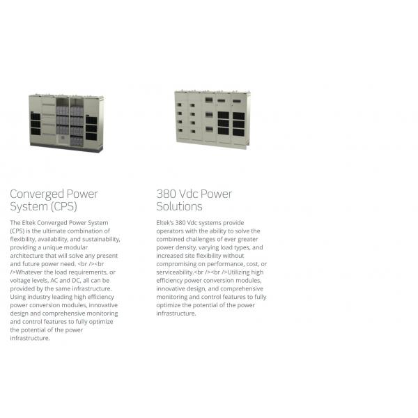 Quality Eltek Flatpack2 Telecom Power System DCDC 380/48 3000 SHE 36KW 72KW for sale