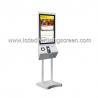China Touch Screen Self Service 300cd 32 Inch Floor Digital Signage factory