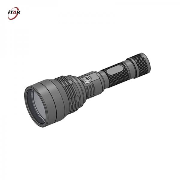 Quality Rechargeable LEP Laser Flashlight 580 Lumen 3 Hours Battery Life for sale