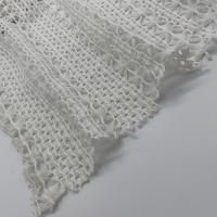 China Customized Knitting Jacquard Fabric Lace Knitting 85% Polyester 15% Cotton 150cm 195gsm N03-009 factory